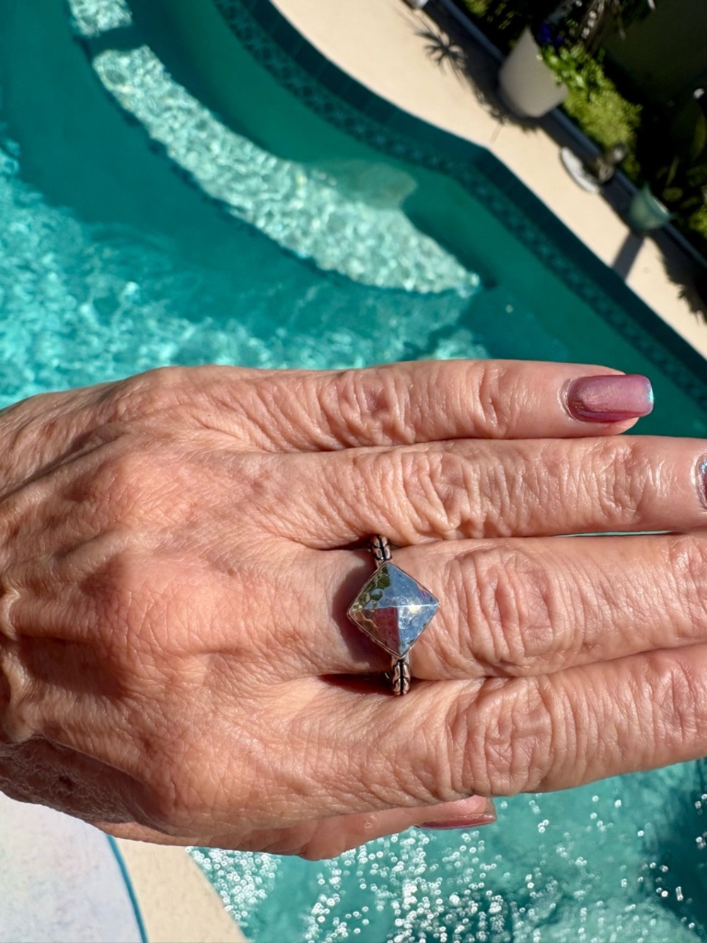 NWT, John Hardy Silver Pyramid Ring!! ๐ฉท๐๐ - Picture 5 of 13